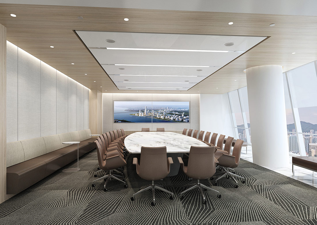 濟南辦公室裝修之會議室裝修如何才能顯高端大氣